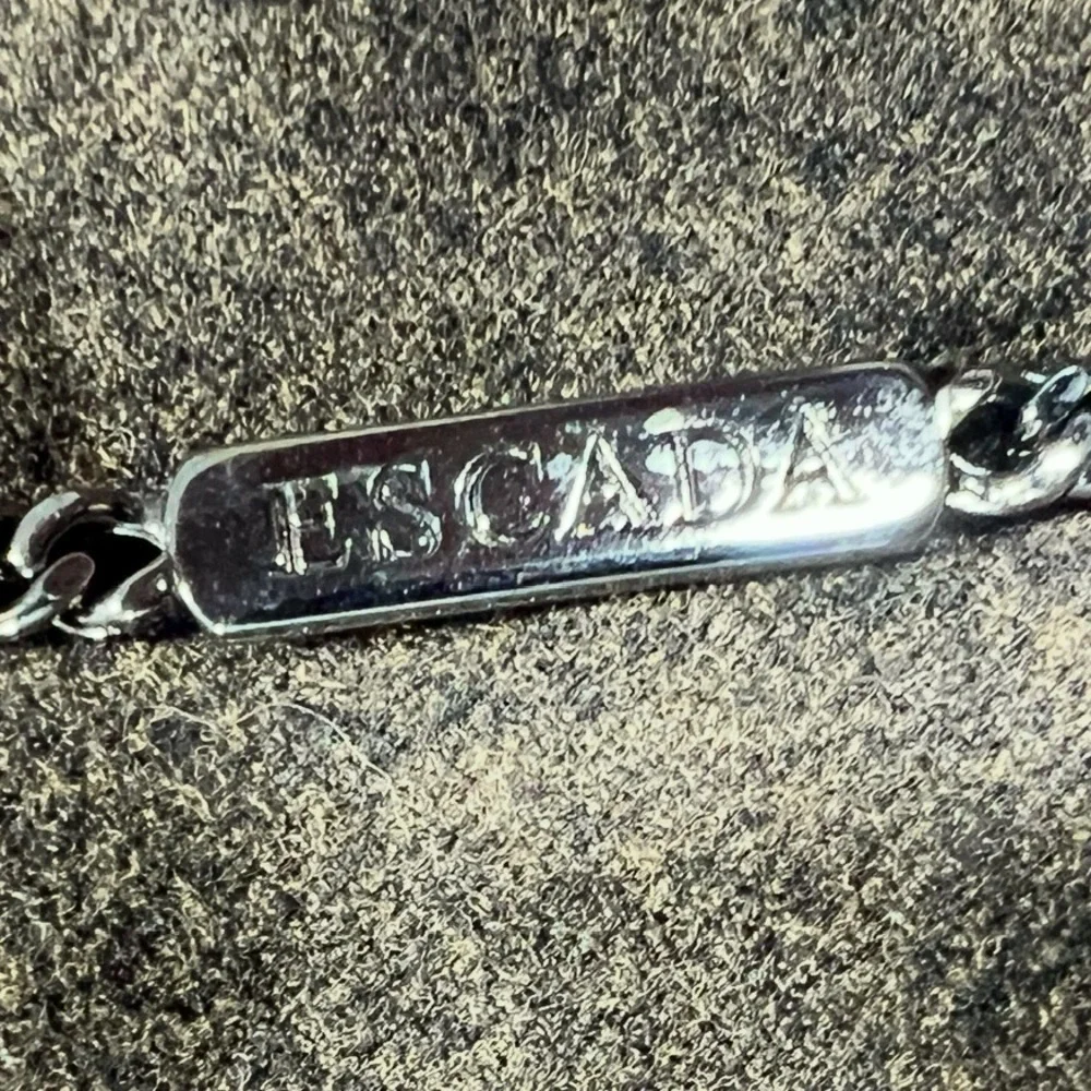 Escada Margaretha Ley Dark Brown Virgin Wool Vintage Jacket Womens size 42 - Picture 5 of 8